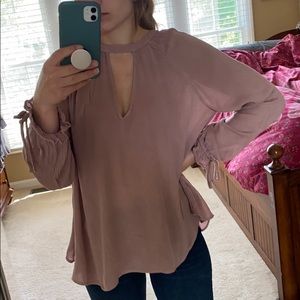American Eagle flowy blouse